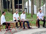 Momen Presiden Sarapan Rebusan Dan Menikmati Udara Pagi IKN