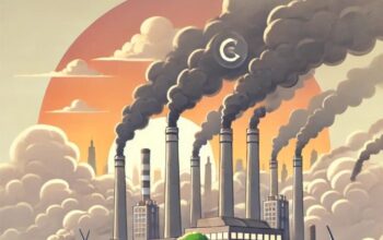 Gambar ilustrasi emisi karbon